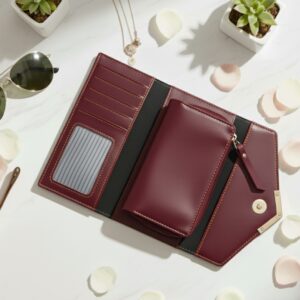 Mob wallet - Maroon